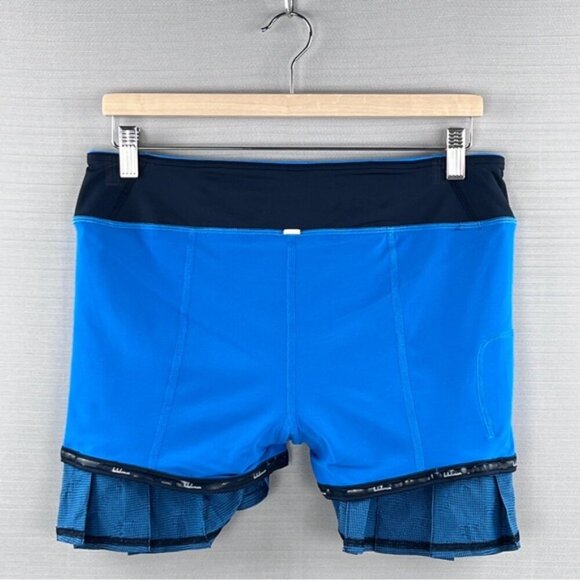 RARE Print! Lululemon Run: Pace Setter Tennis Golf Skirt Skort Sz. 8 - Picture 8 of 13